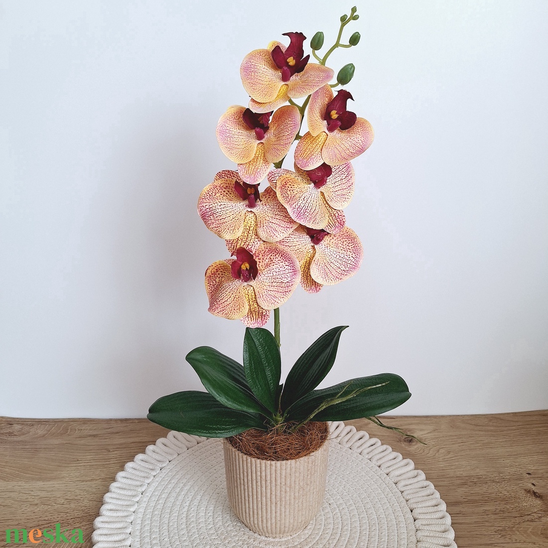 Élethű orchidea dekoráció - otthon & életmód - dekoráció - asztal és polc dekoráció - asztaldísz - Meska.hu Élethű orchidea dekoráció - otthon & életmód - dekoráció - asztal és polc dekoráció - asztaldísz - Meska.hu