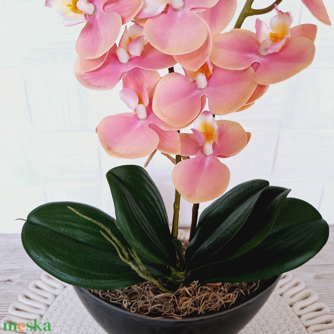 Két szálas élethű orchidea dekoráció II. - otthon & életmód - dekoráció - asztal és polc dekoráció - asztaldísz - Meska.hu Két szálas élethű orchidea dekoráció II. - otthon & életmód - dekoráció - asztal és polc dekoráció - asztaldísz - Meska.hu