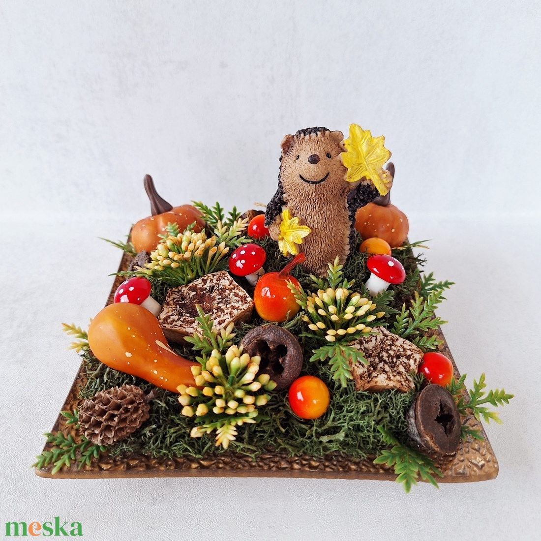 Sünis őszi dekoráció II. - otthon & életmód - dekoráció - asztal és polc dekoráció - asztaldísz - Meska.hu Sünis őszi dekoráció II. - otthon & életmód - dekoráció - asztal és polc dekoráció - asztaldísz - Meska.hu