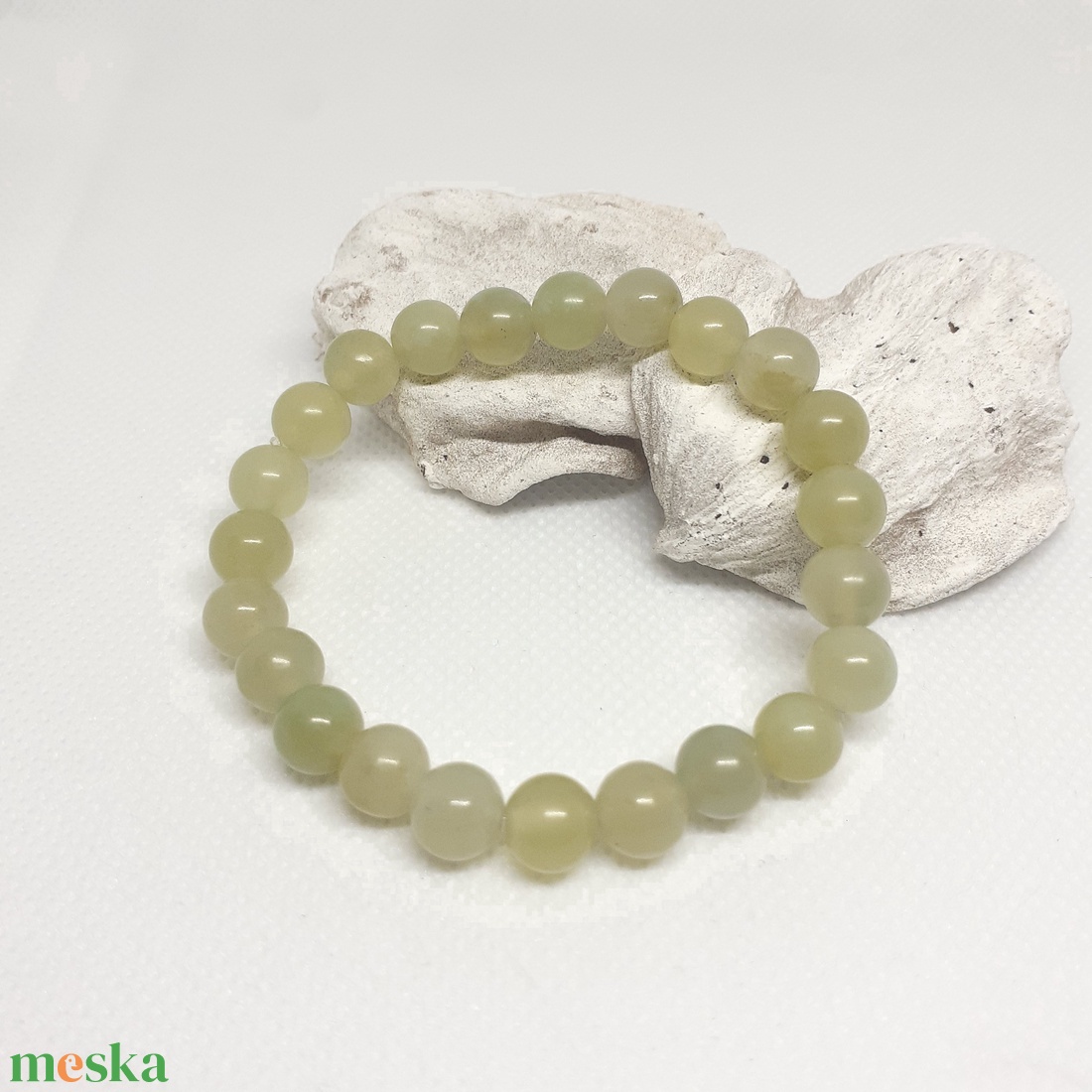 Jáde ásvány karkötő - ékszer - karkötő - gyöngyös karkötő - Meska.hu Jáde ásvány karkötő - ékszer - karkötő - gyöngyös karkötő - Meska.hu