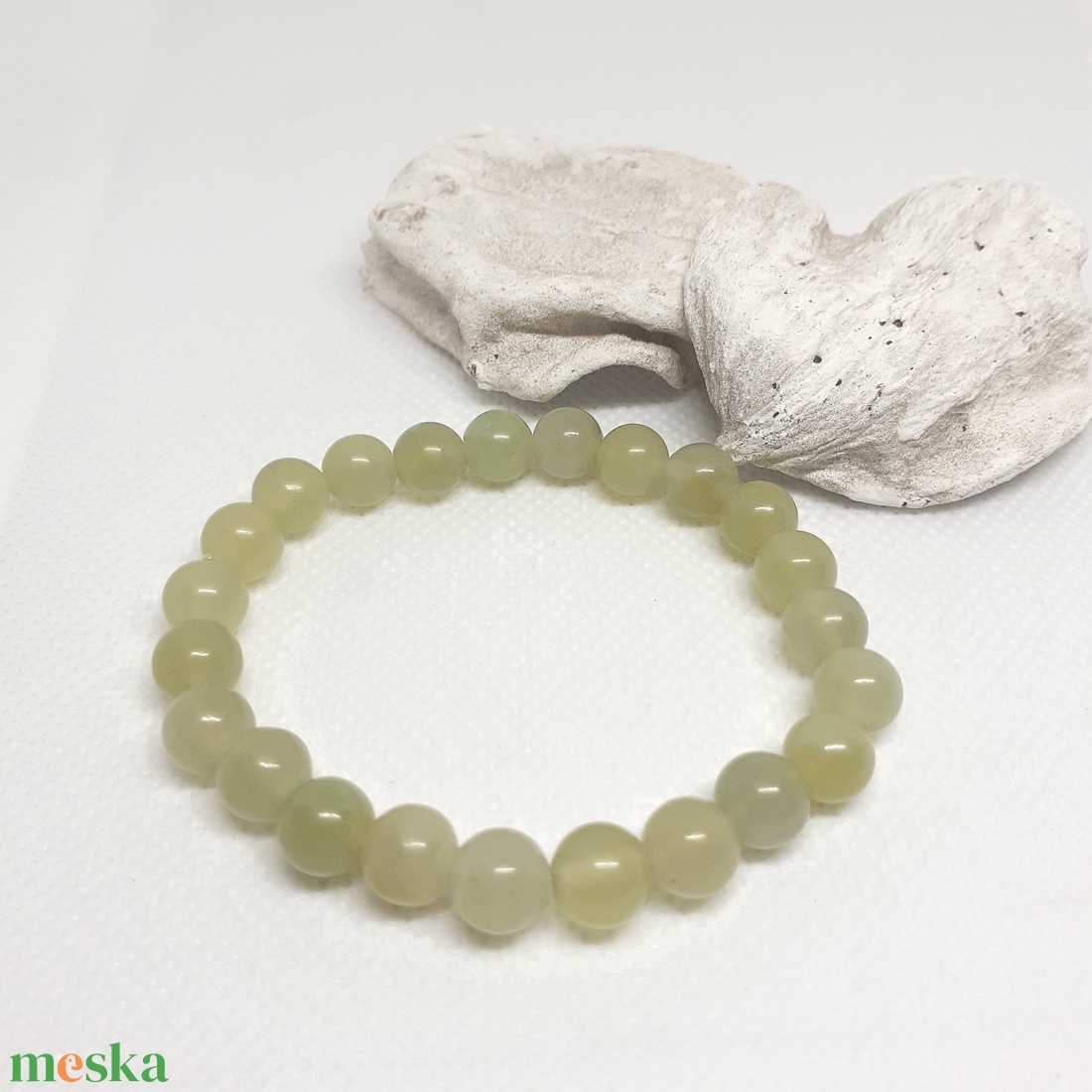 Jáde ásvány karkötő - ékszer - karkötő - gyöngyös karkötő - Meska.hu Jáde ásvány karkötő - ékszer - karkötő - gyöngyös karkötő - Meska.hu