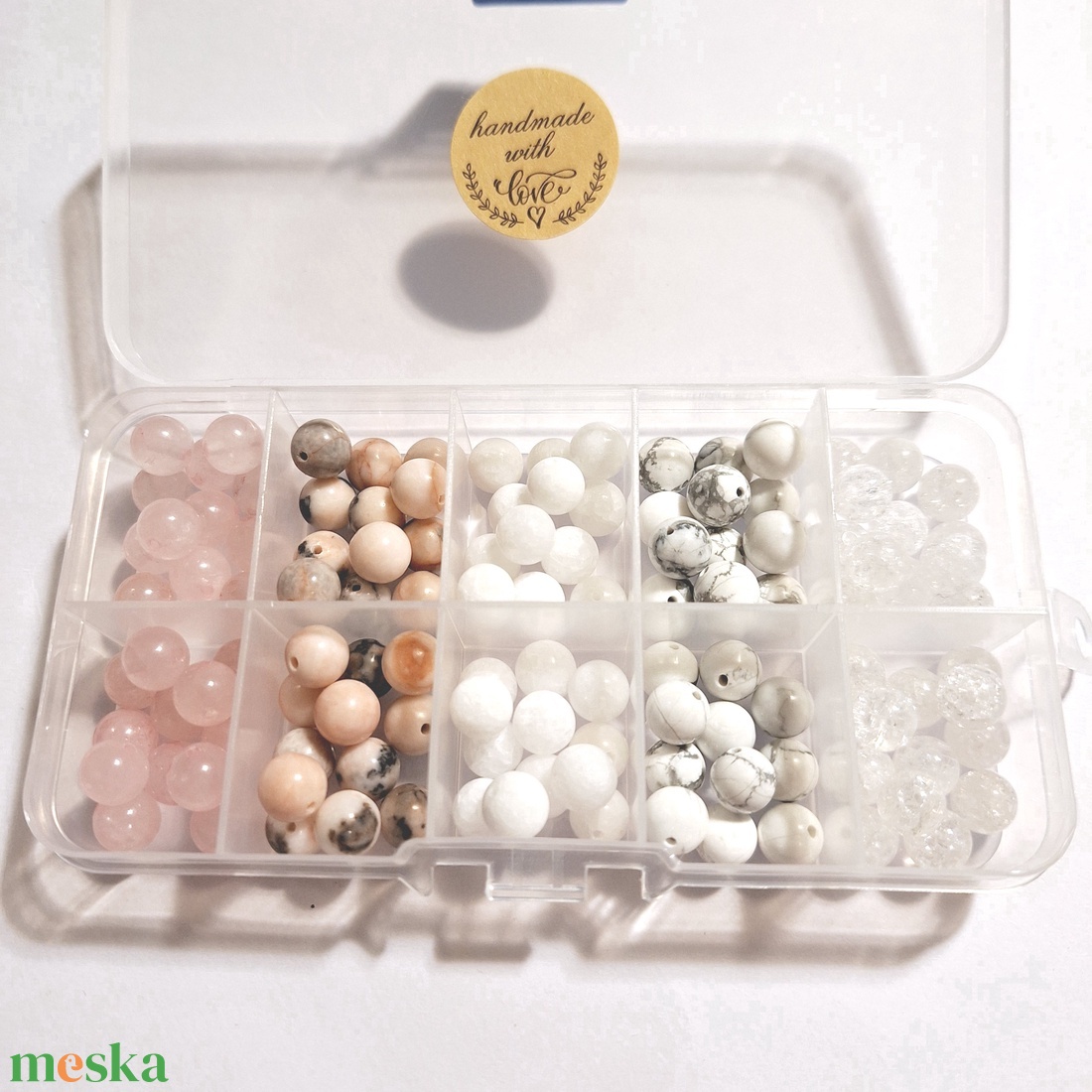 Ásványgyöngy készlet 2. - kellékek & szerszámok - gyöngyfűzés kellékek - féldrágakő - Meska.hu Ásványgyöngy készlet 2. - kellékek & szerszámok - gyöngyfűzés kellékek - féldrágakő - Meska.hu