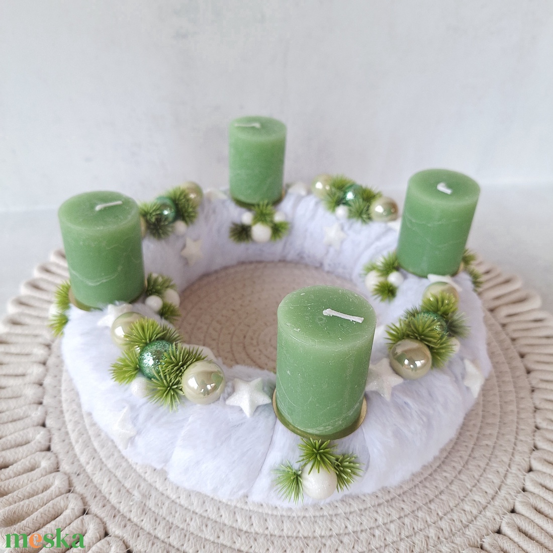 Adventi koszorú - karácsony - adventi díszek - adventi koszorú - Meska.hu Adventi koszorú - karácsony - adventi díszek - adventi koszorú - Meska.hu