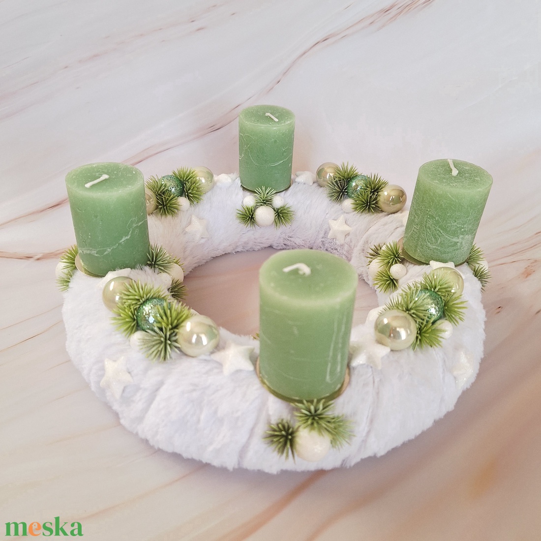 Adventi koszorú - karácsony - adventi díszek - adventi koszorú - Meska.hu