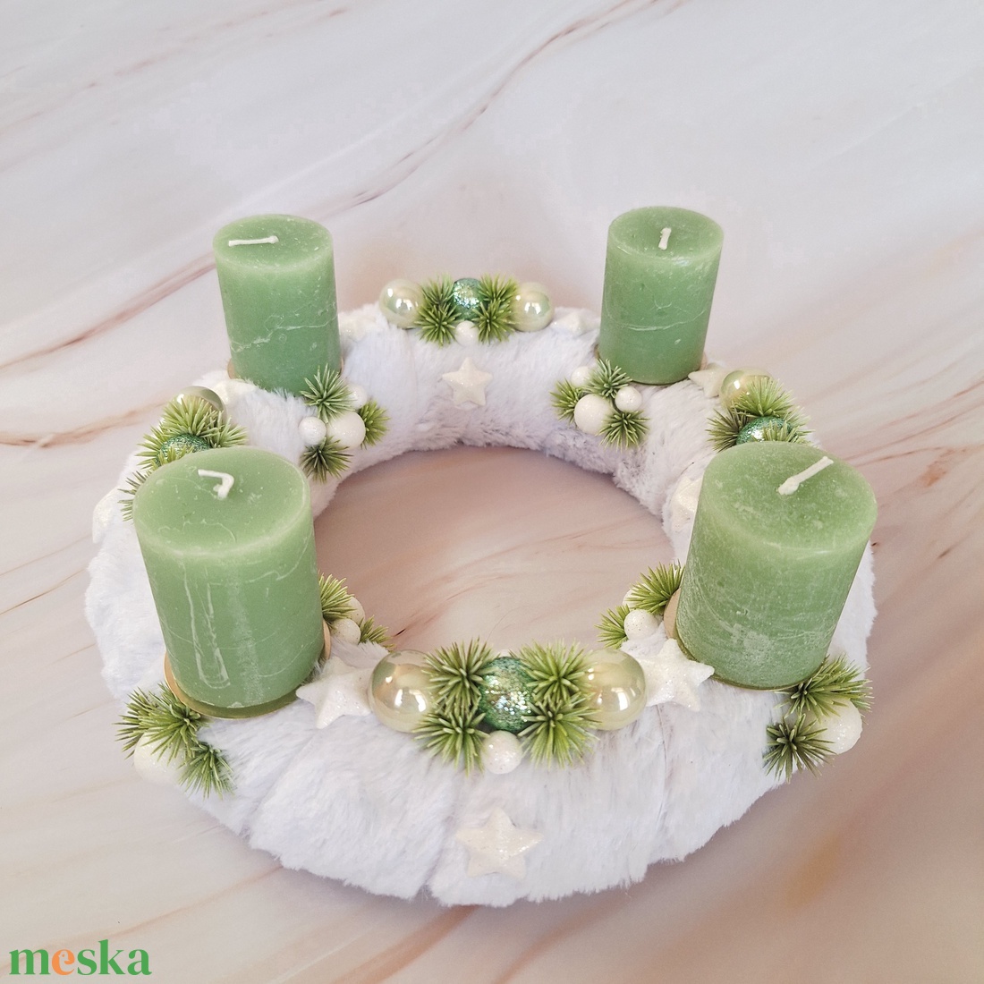Adventi koszorú - karácsony - adventi díszek - adventi koszorú - Meska.hu