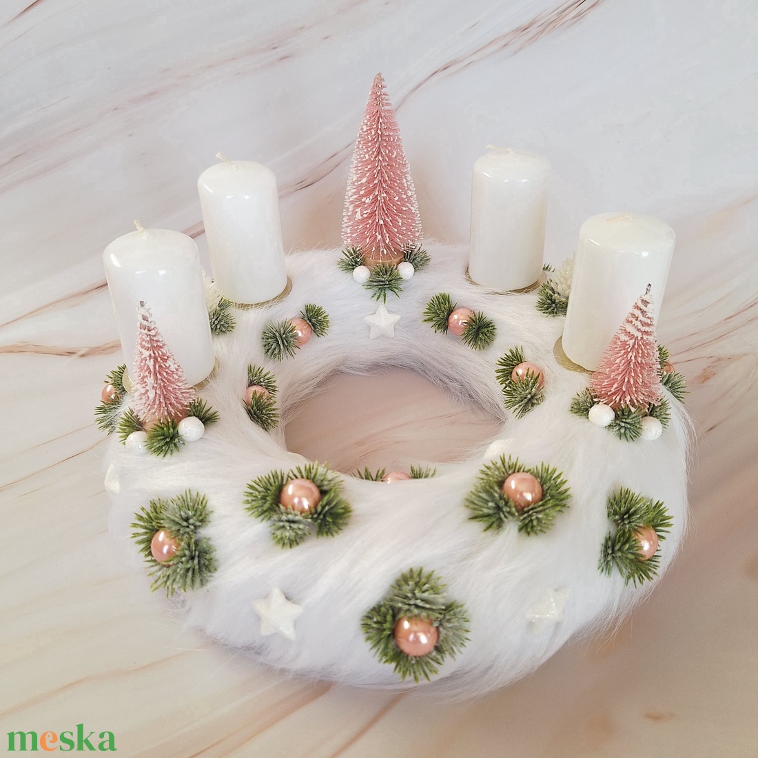 Adventi koszorú II. - karácsony - adventi díszek - adventi koszorú - Meska.hu Adventi koszorú II. - karácsony - adventi díszek - adventi koszorú - Meska.hu