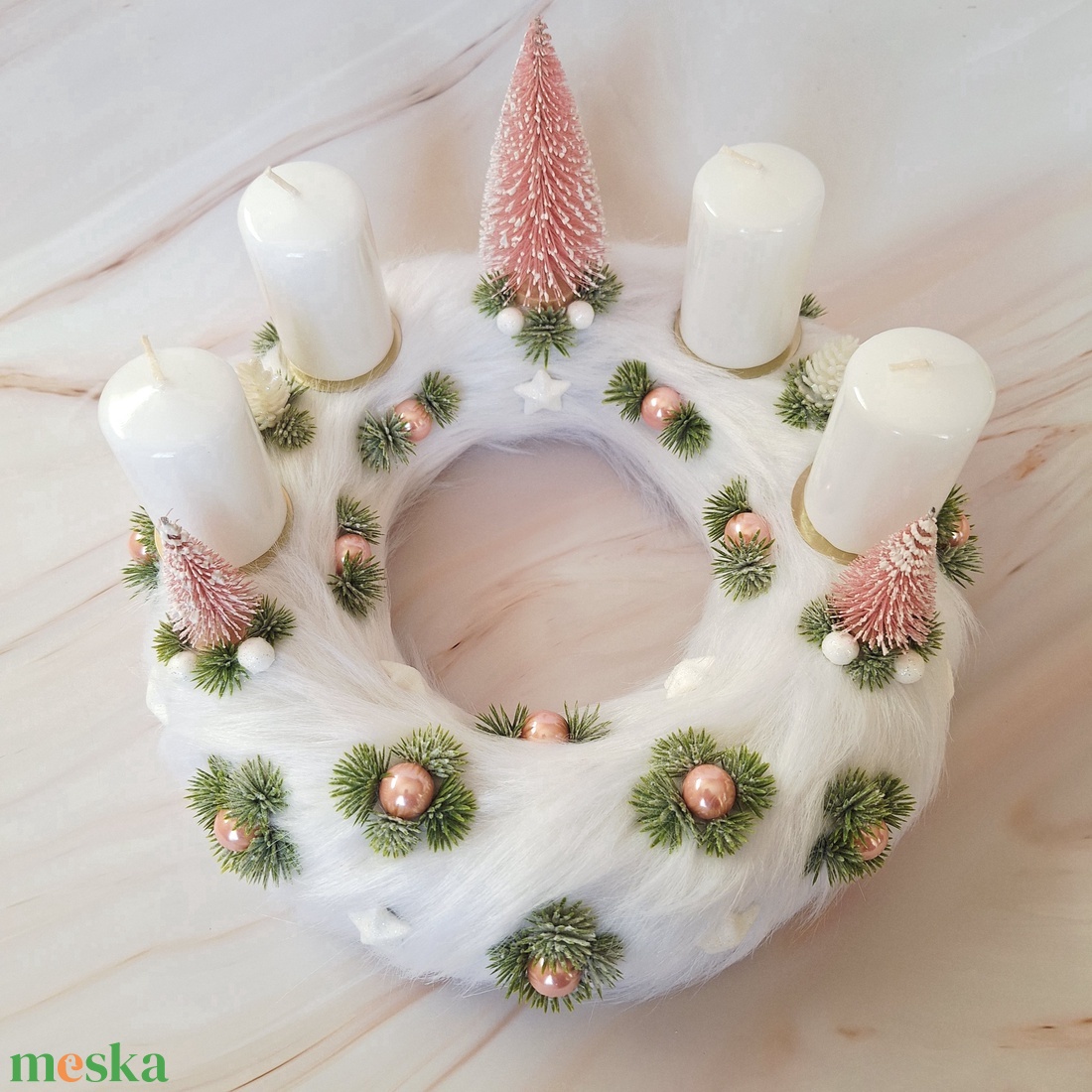 Adventi koszorú II. - karácsony - adventi díszek - adventi koszorú - Meska.hu Adventi koszorú II. - karácsony - adventi díszek - adventi koszorú - Meska.hu