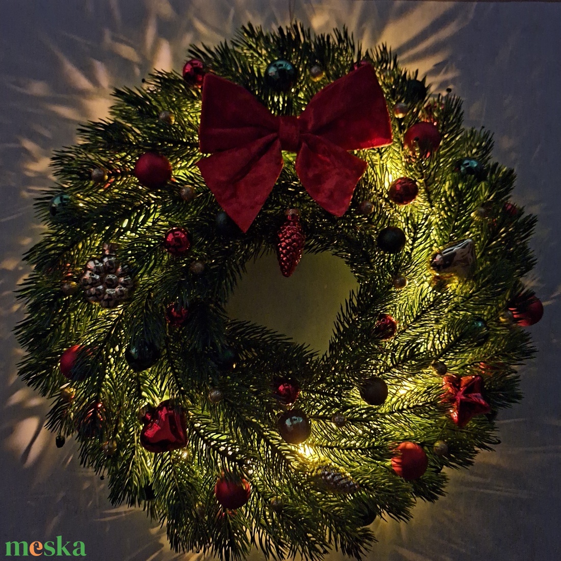 Ledes karácsonyi ajtódísz - karácsony - karácsonyi lakásdekoráció - karácsonyi ajtódíszek - Meska.hu Ledes karácsonyi ajtódísz - karácsony - karácsonyi lakásdekoráció - karácsonyi ajtódíszek - Meska.hu