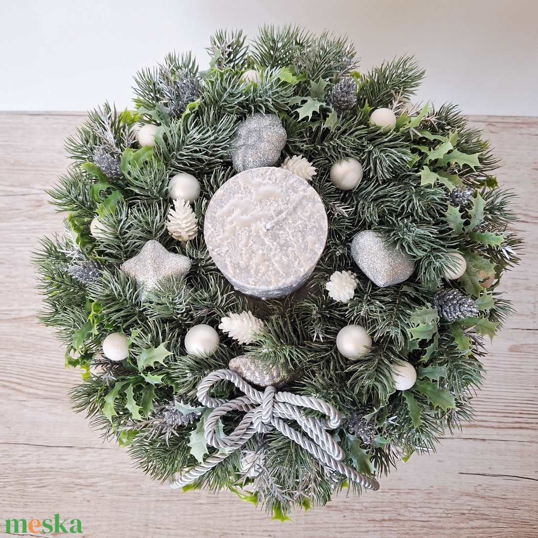 Talpas ünnepi asztaldísz - karácsony - adventi díszek - adventi gyertyadíszek és koszorúdíszek - Meska.hu