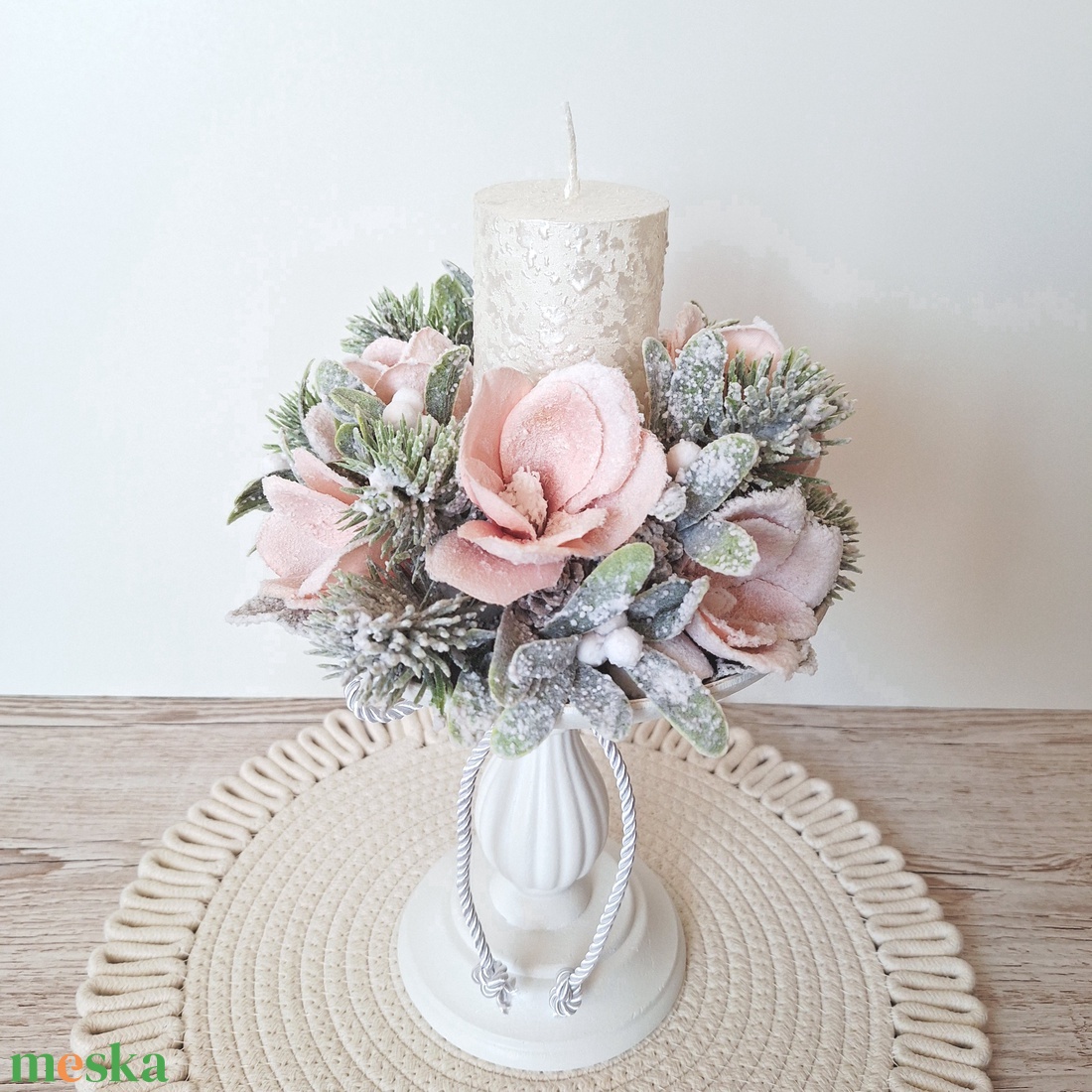 Talpas ünnepi asztaldísz II. - karácsony - karácsonyi lakásdekoráció - ünnepi asztaldekoráció - Meska.hu