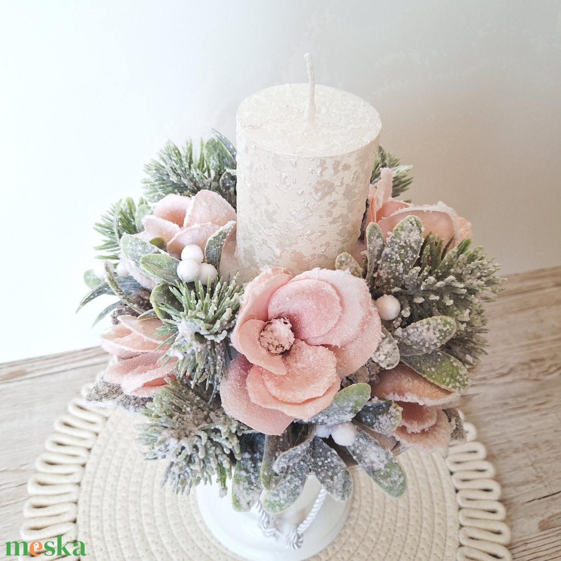 Talpas ünnepi asztaldísz II. - karácsony - karácsonyi lakásdekoráció - ünnepi asztaldekoráció - Meska.hu