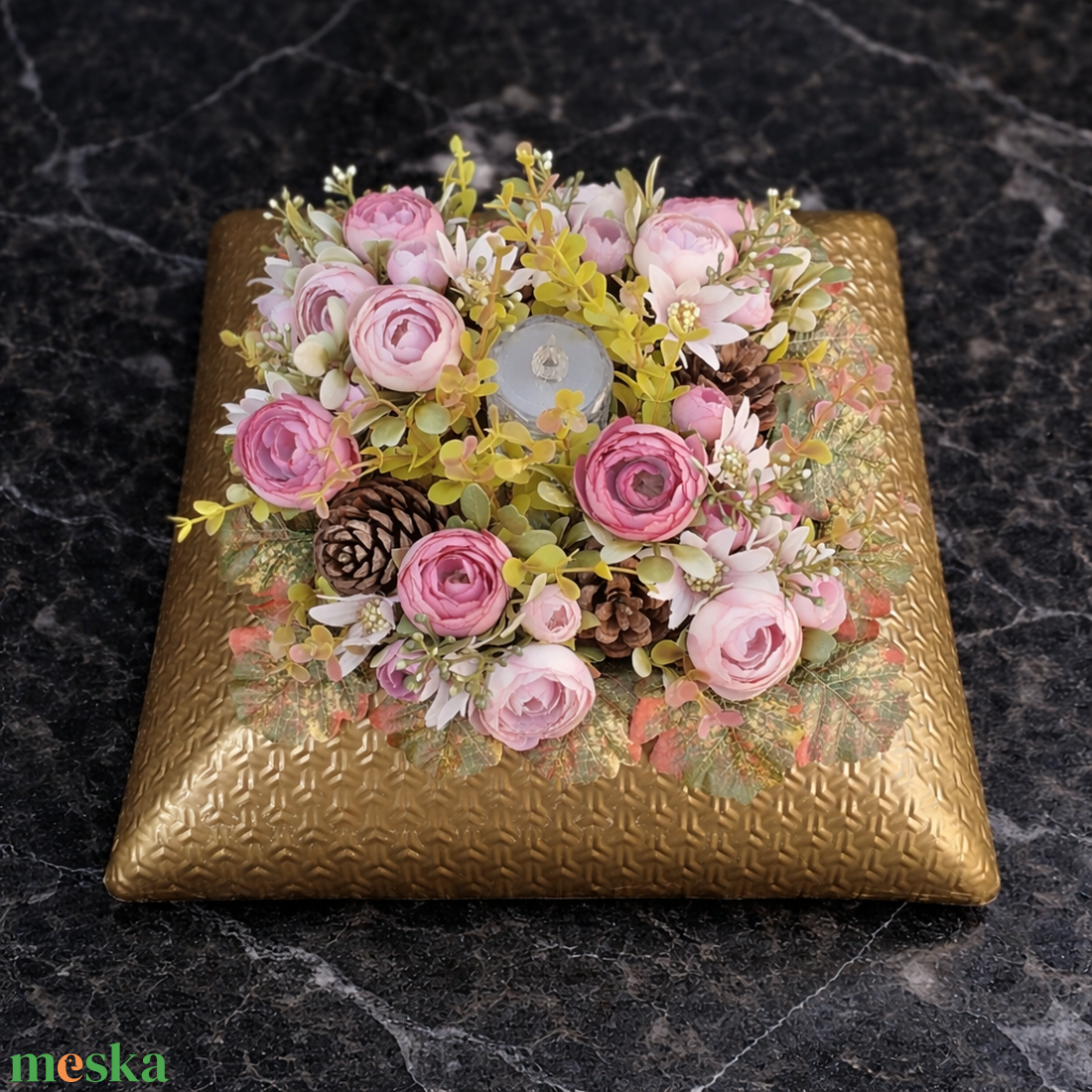 Kegyeleti dísz - otthon & életmód - vallás - temetkezési tárgy - sírdísz, kegyeleti dísz - Meska.hu