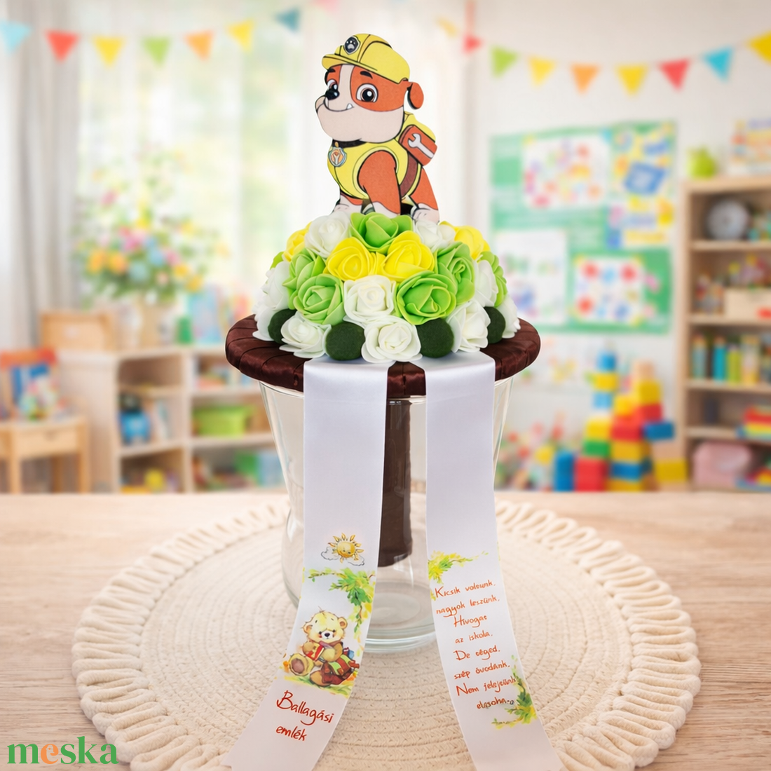 Ovis ballagási csokor - otthon & életmód - virágdekoráció - virágok - virágcsokor - Meska.hu