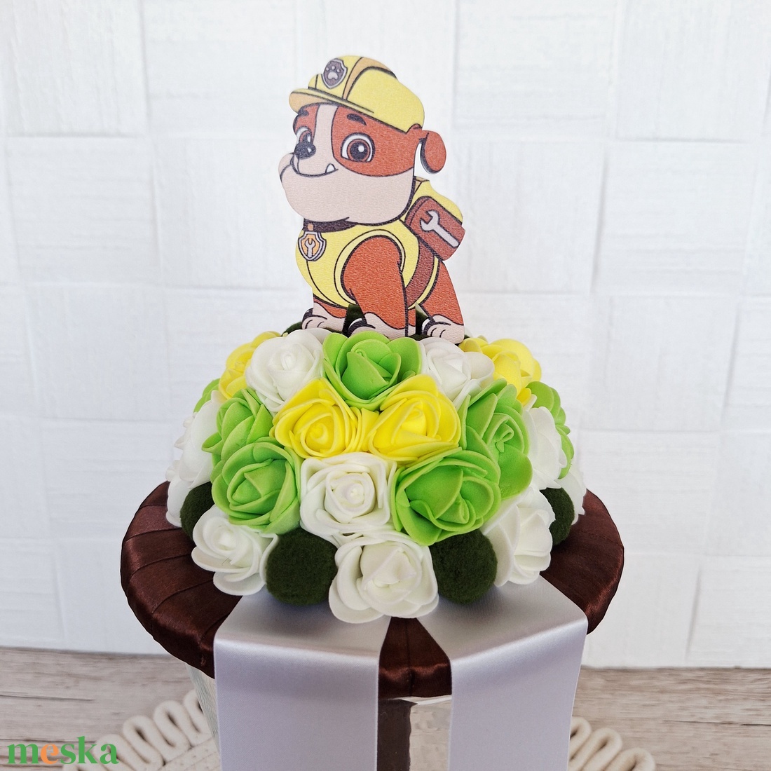 Ovis ballagási csokor - otthon & életmód - virágdekoráció - virágok - virágcsokor - Meska.hu