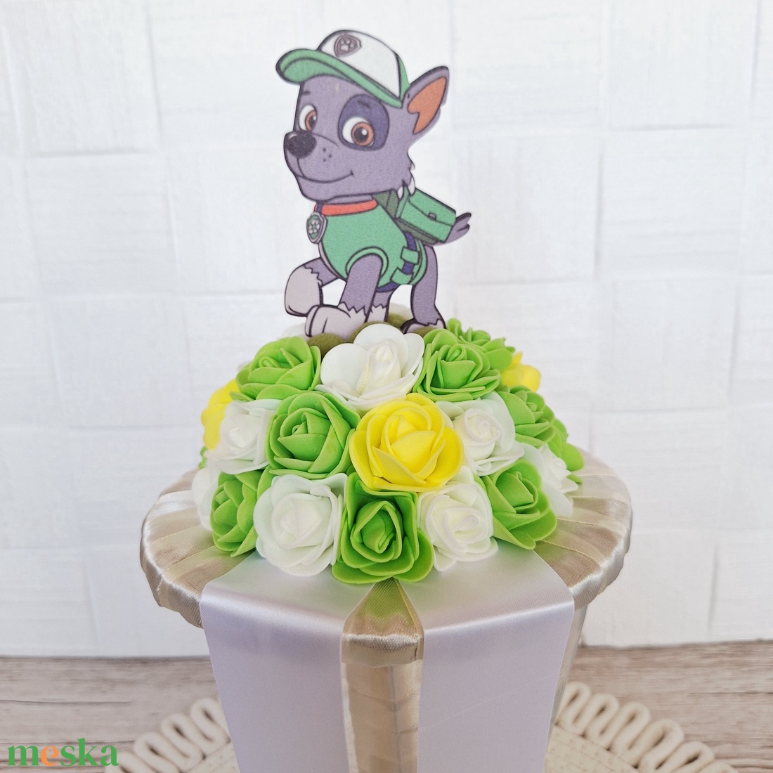 Ovis ballagási csokor - otthon & életmód - virágdekoráció - virágok - virágcsokor - Meska.hu