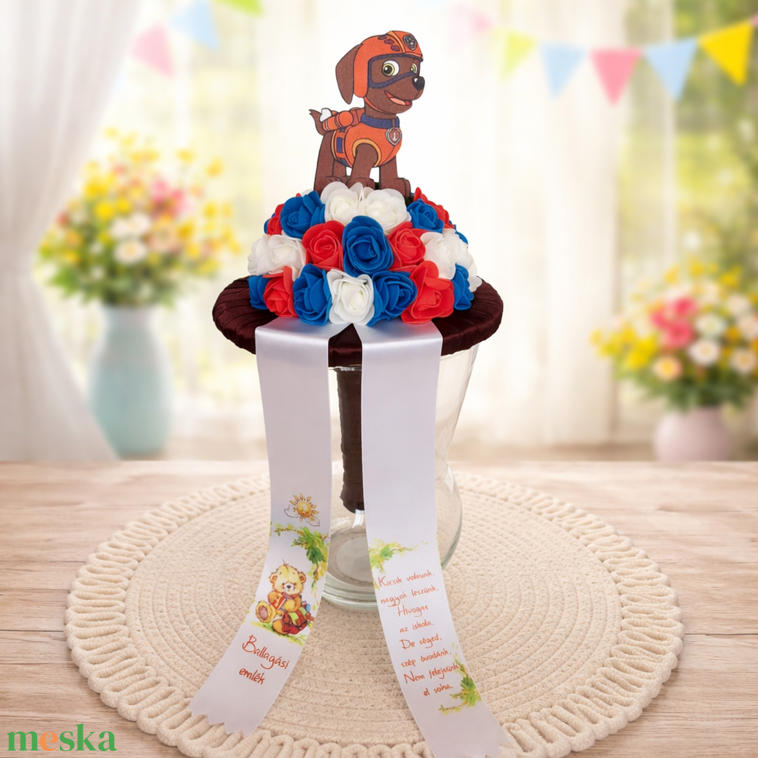 Ovis ballagási csokor - otthon & életmód - virágdekoráció - virágok - virágcsokor - Meska.hu