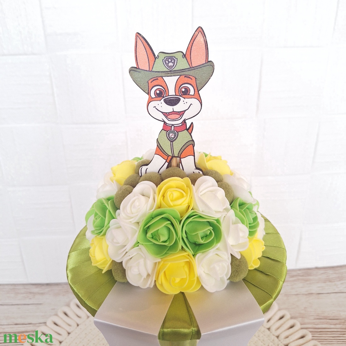 Ovis ballagási csokor - otthon & életmód - virágdekoráció - virágok - virágcsokor - Meska.hu