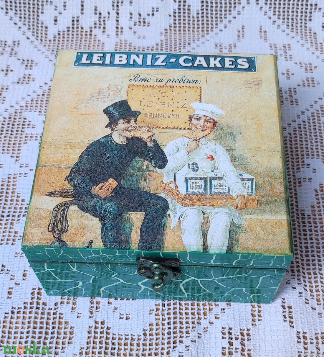 Kekszes doboz, sütis doboz, sütitartó - otthon & életmód - tárolás & rendszerezés - doboz - Meska.hu