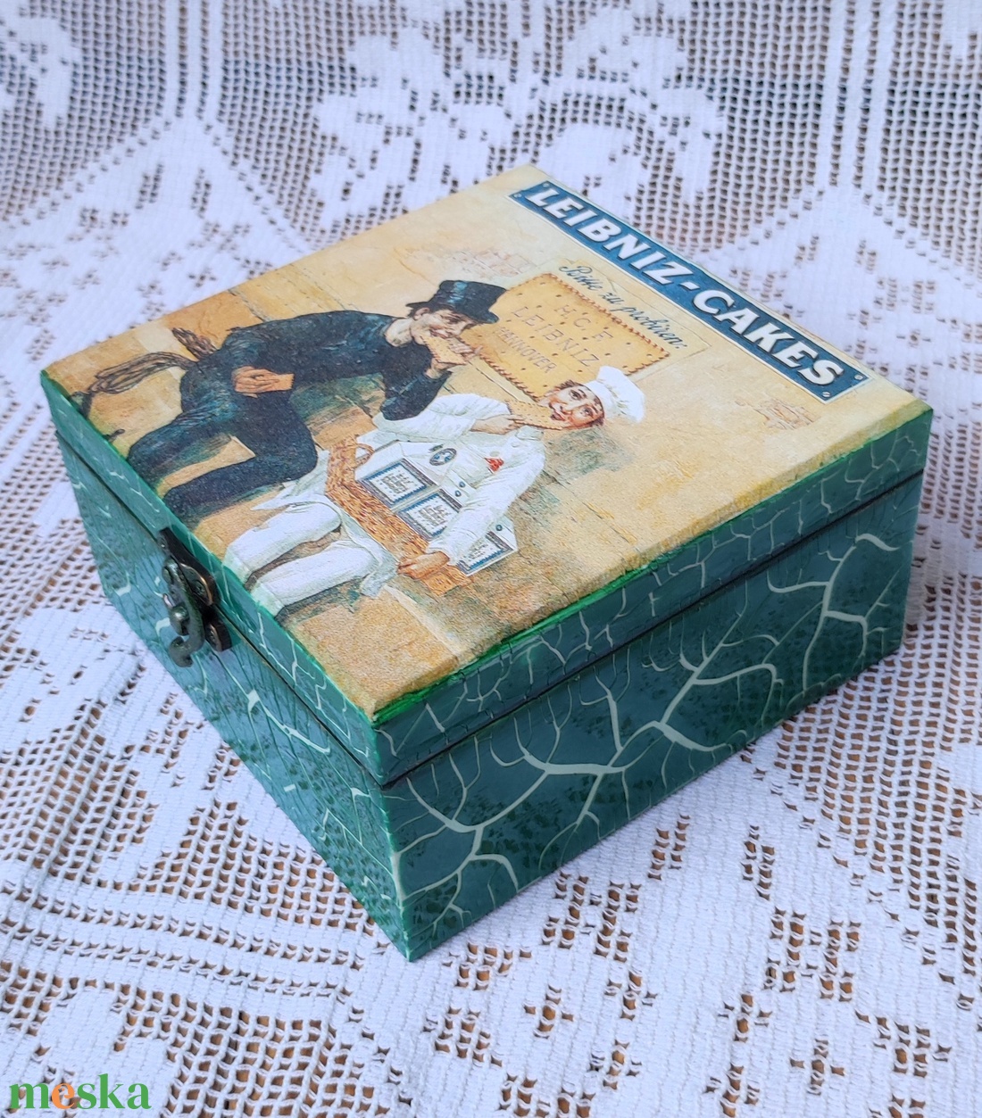 Kekszes doboz, sütis doboz, sütitartó - otthon & életmód - tárolás & rendszerezés - doboz - Meska.hu