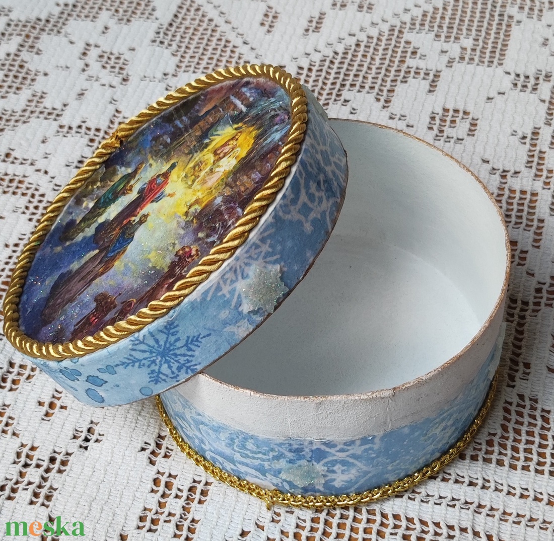 Betlehemi kördoboz - otthon & életmód - tárolás & rendszerezés - doboz - Meska.hu