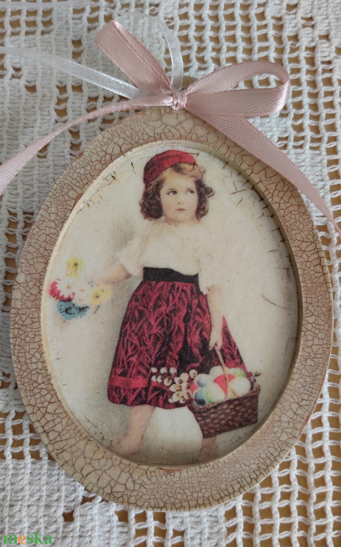 Tojás alakú fa alapra készült díszek - ünnepi díszek, dekorációk - húsvéti díszek és dekorációk - húsvéti tojás, hímestojás - Meska.hu