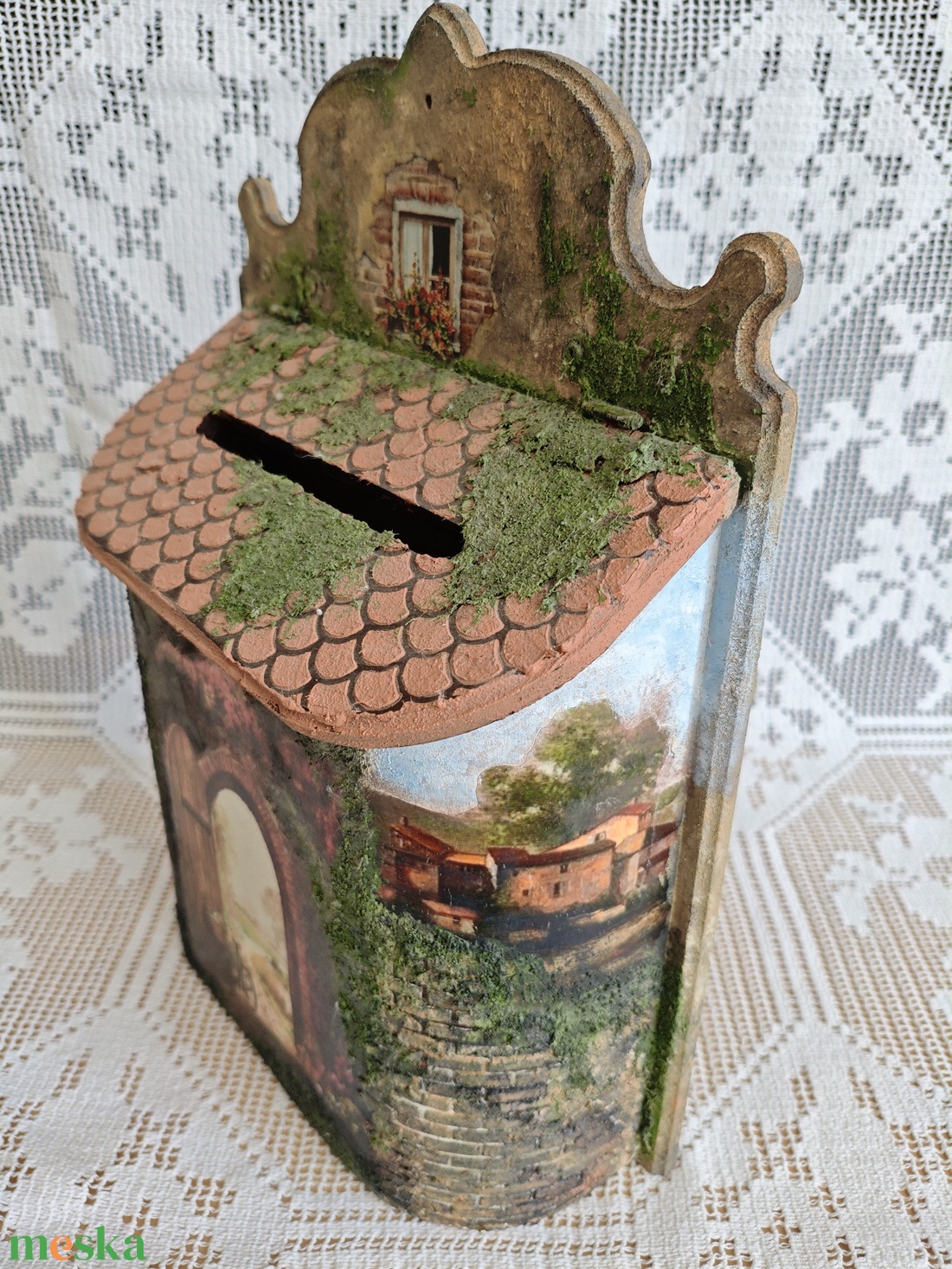 Toszkán postaláda-dekoráció - otthon & életmód - ház & kert - postaláda - Meska.hu