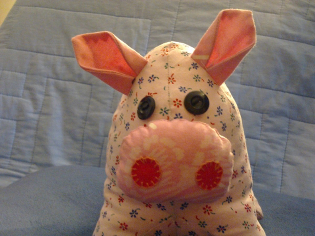 Gömbi, a szerencsemalac -  - Meska.hu