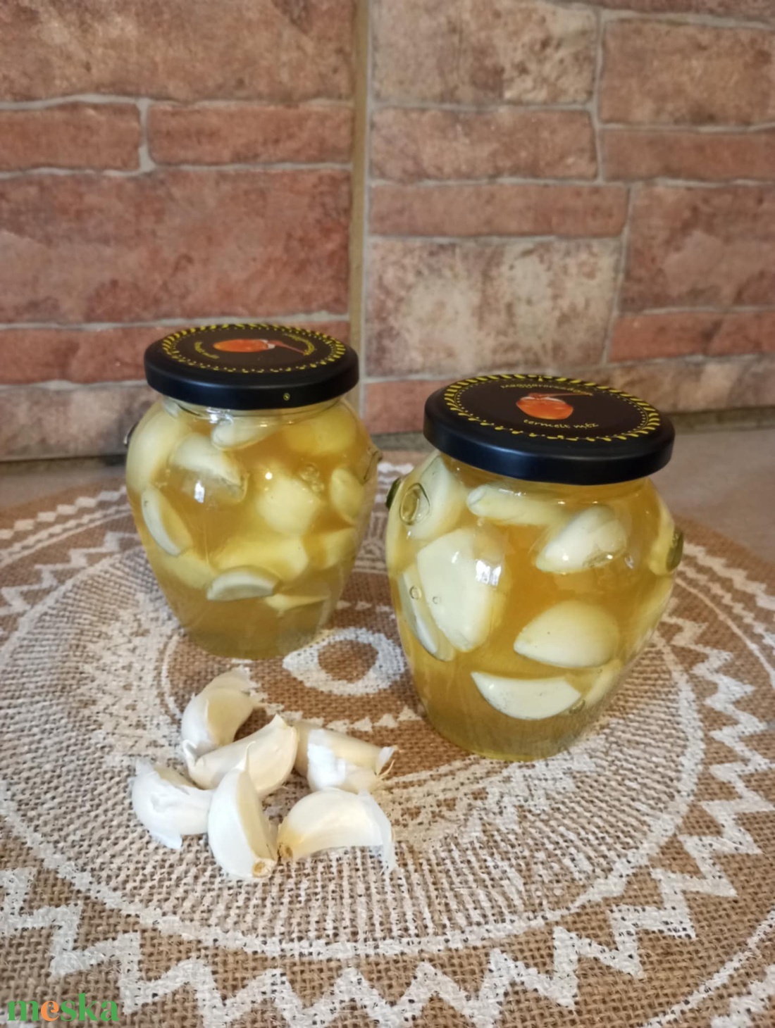 Fokhagymás méz  - élelmiszer - méz & propolisz - Meska.hu Fokhagymás méz  - élelmiszer - méz & propolisz - Meska.hu