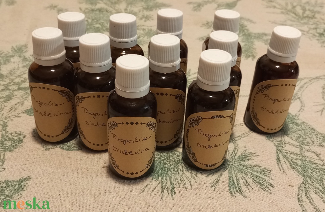 Propolisz tinktura  - élelmiszer - méz & propolisz - Meska.hu