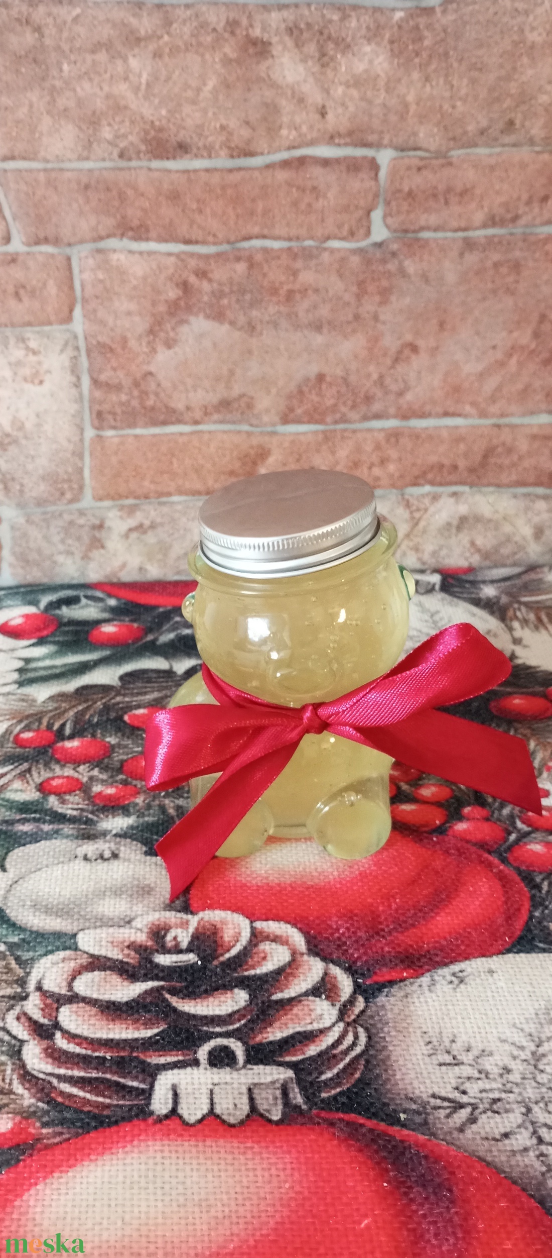 Akác méz üvegben  - élelmiszer - méz & propolisz - Meska.hu