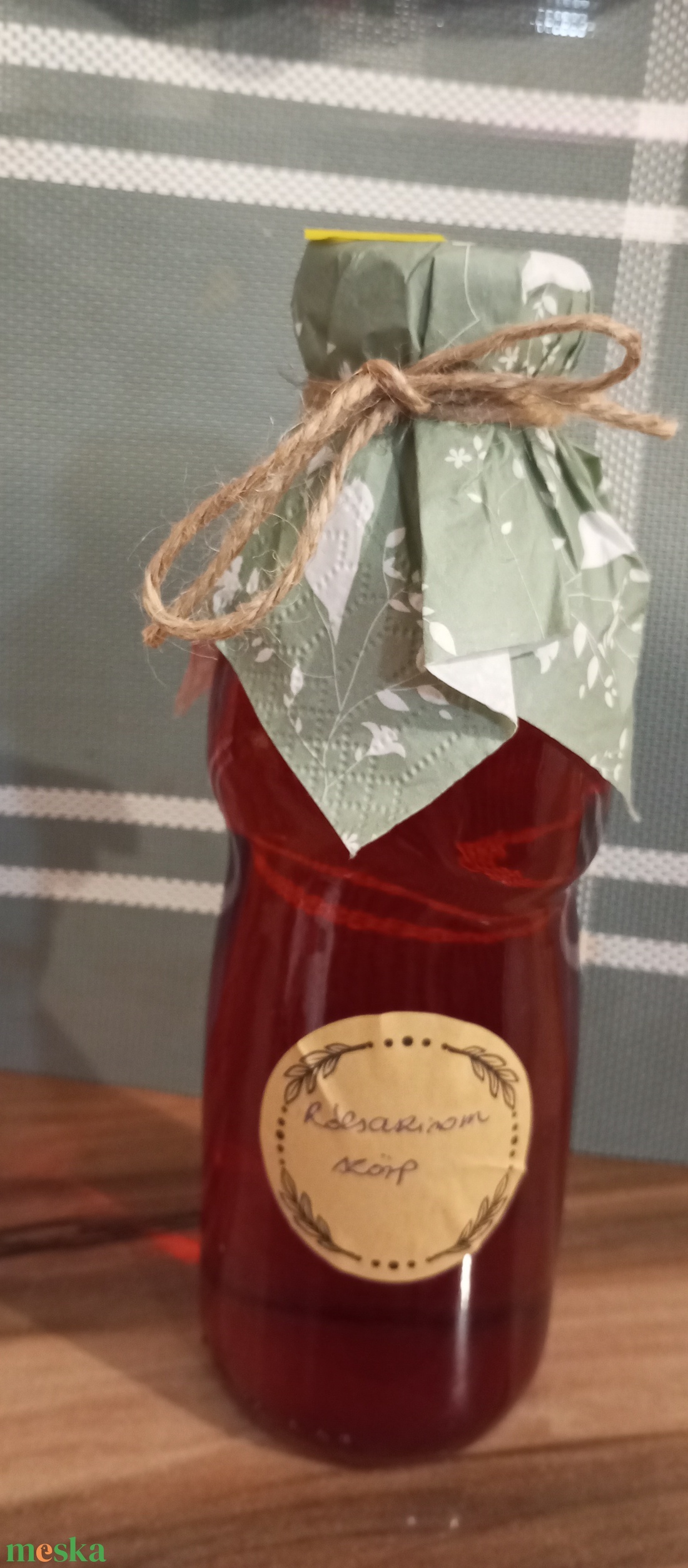 Rózsaszirom szörp  - élelmiszer - szörp - Meska.hu