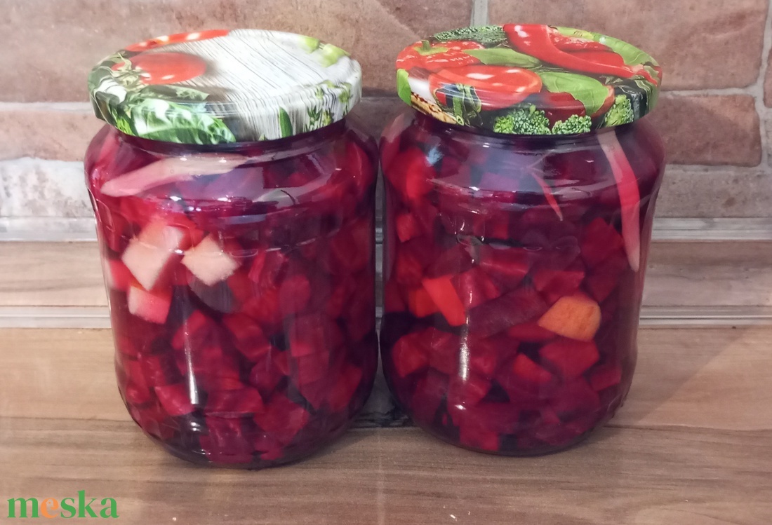 Fermentált cékla,alma, rozmaring és gyömbér  - élelmiszer - gyümölcs, zöldség - Meska.hu