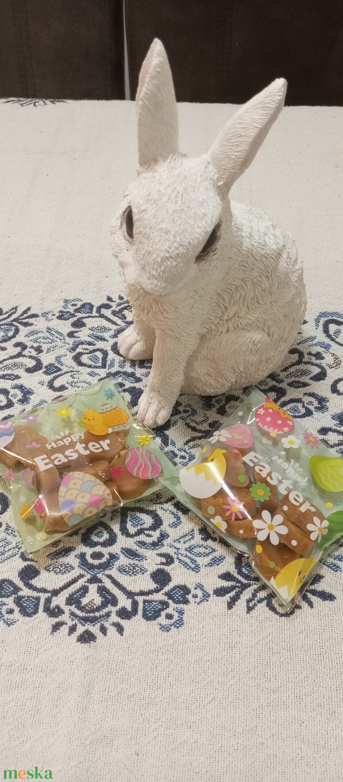 Húsvéti illatviasz méhviaszból  - ünnepi díszek, dekorációk - húsvéti díszek és dekorációk - húsvéti gyertya - Meska.hu