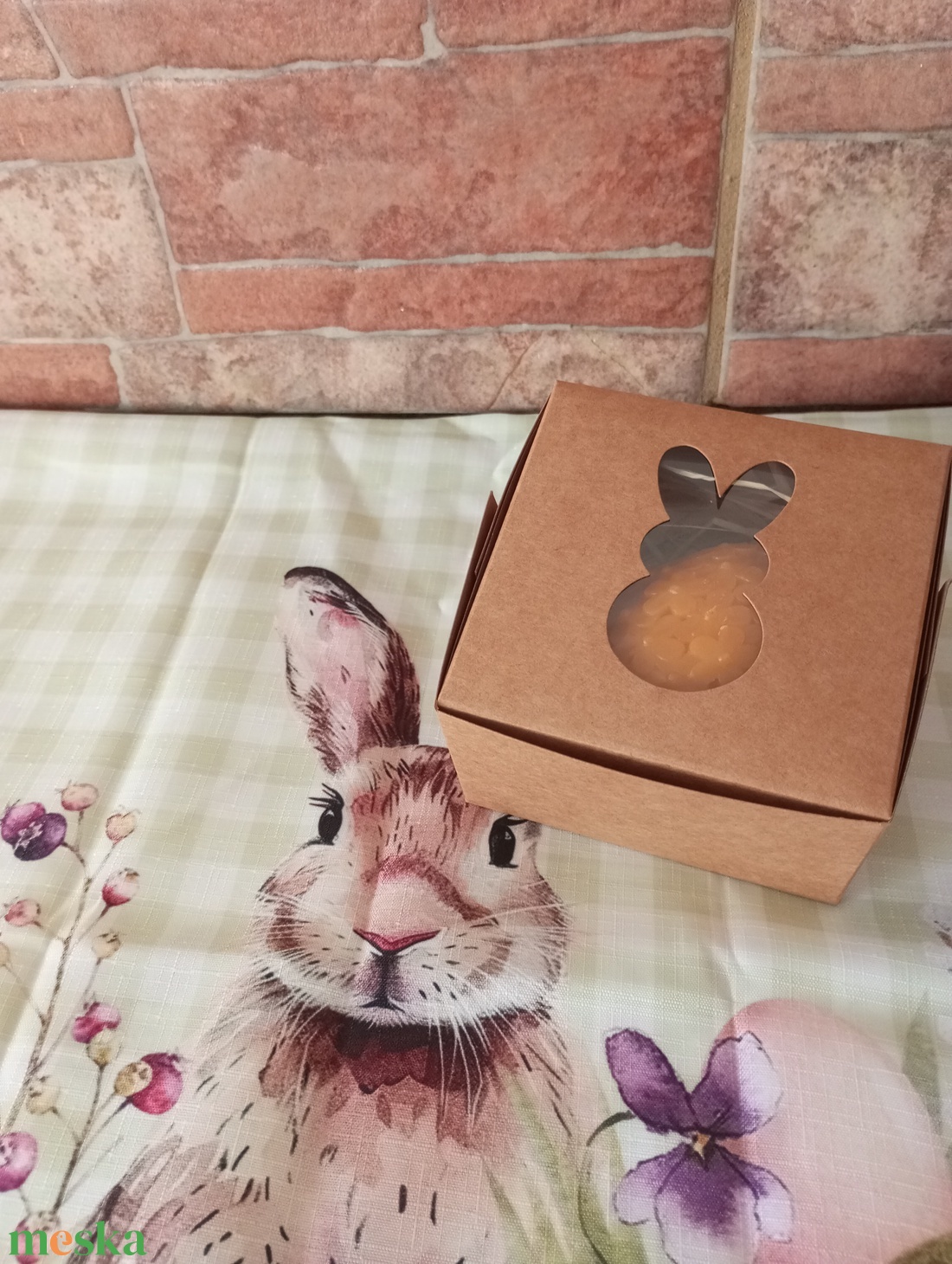 Húsvéti ajándék csomag  - ünnepi díszek, dekorációk - húsvéti díszek és dekorációk - húsvéti gyertya - Meska.hu