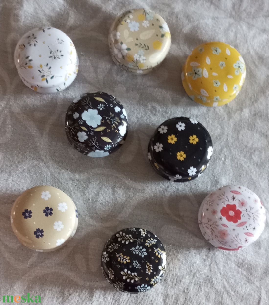 Fém dobozos méhviasz gyertya  - otthon & életmód - gyertya, illat, aroma - gyertya - Meska.hu