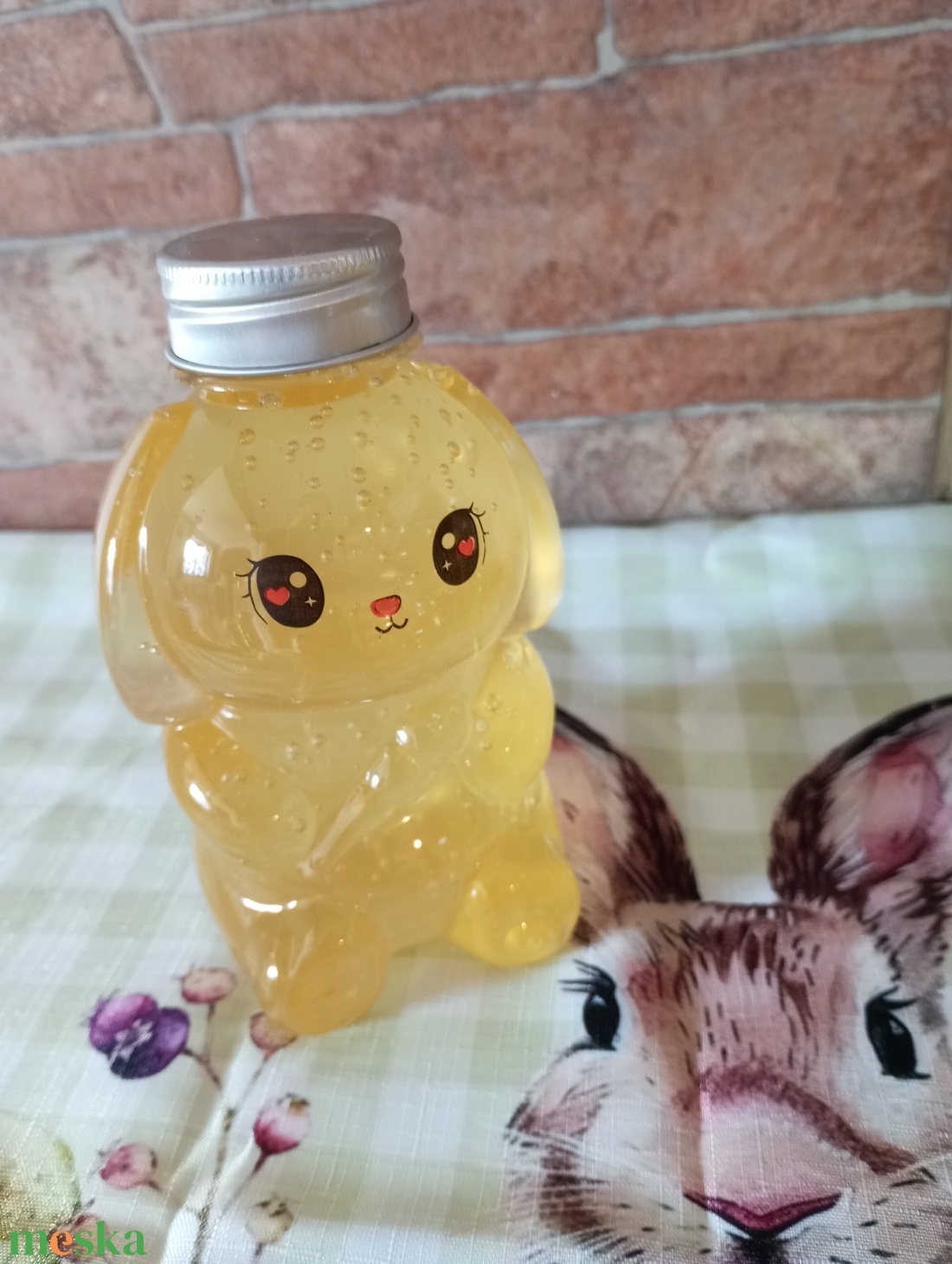 Nyuszis üvegben akác méz  - élelmiszer - méz & propolisz - Meska.hu