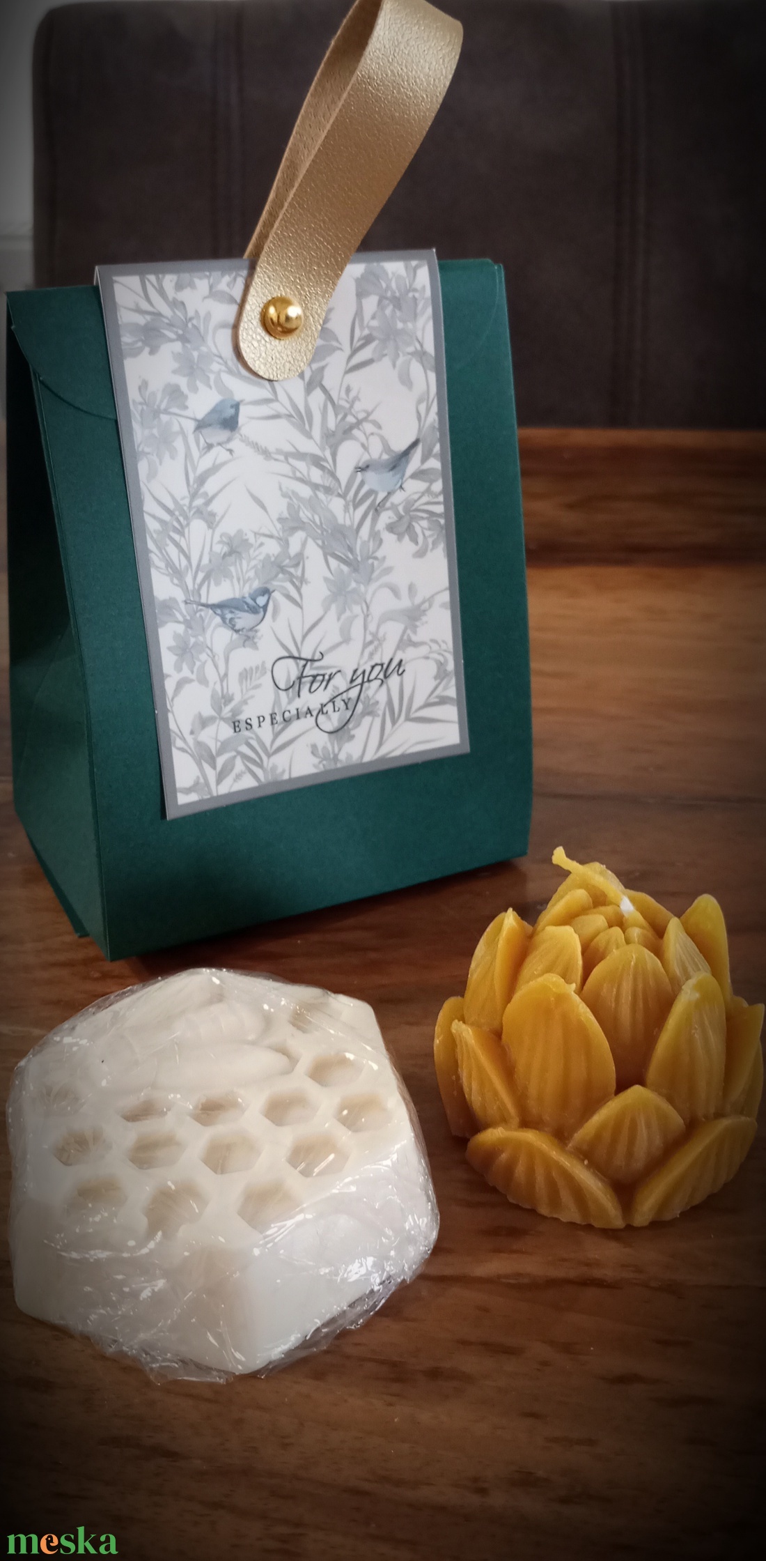 Méhviaszos ajándék csomag  - szépségápolás - szappan & fürdés - kézműves szappan - Meska.hu