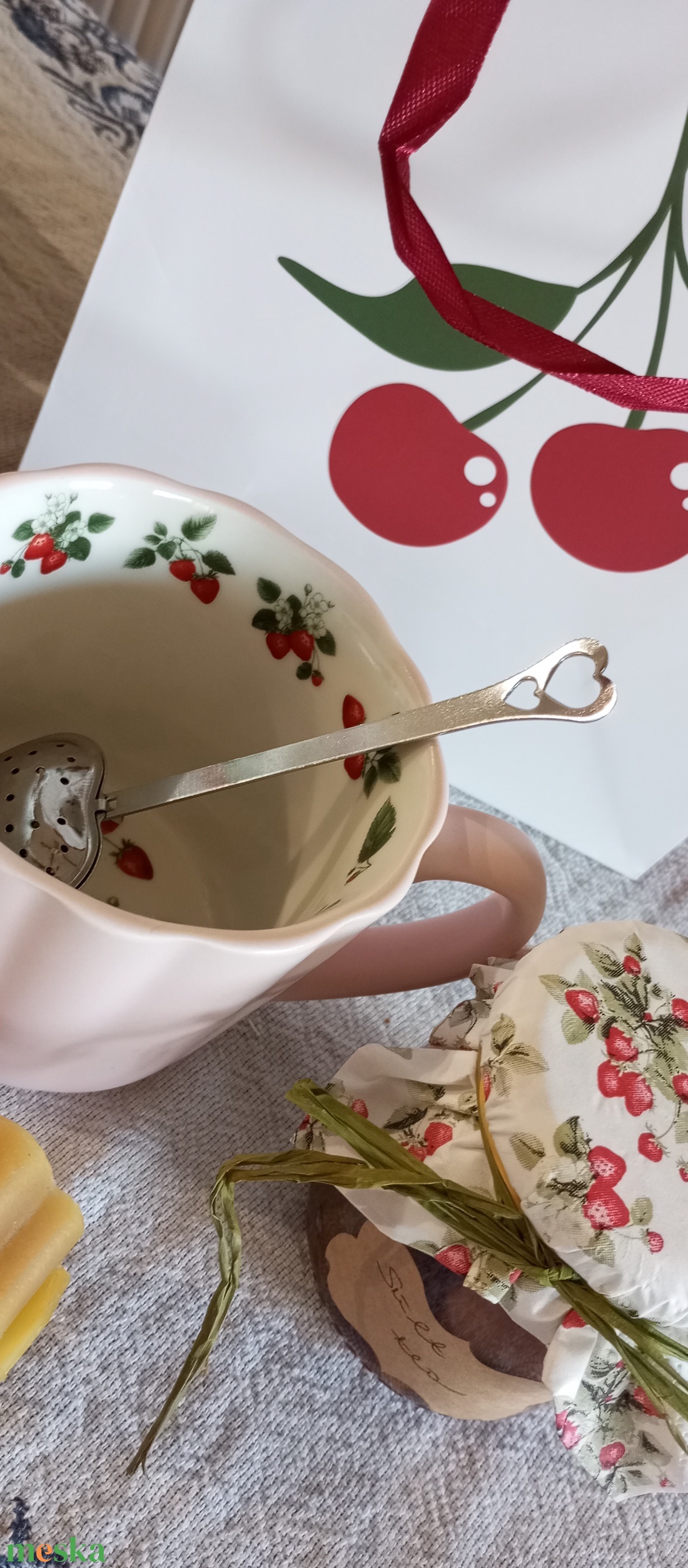Epres ajándék csomag  - élelmiszer - tea - Meska.hu