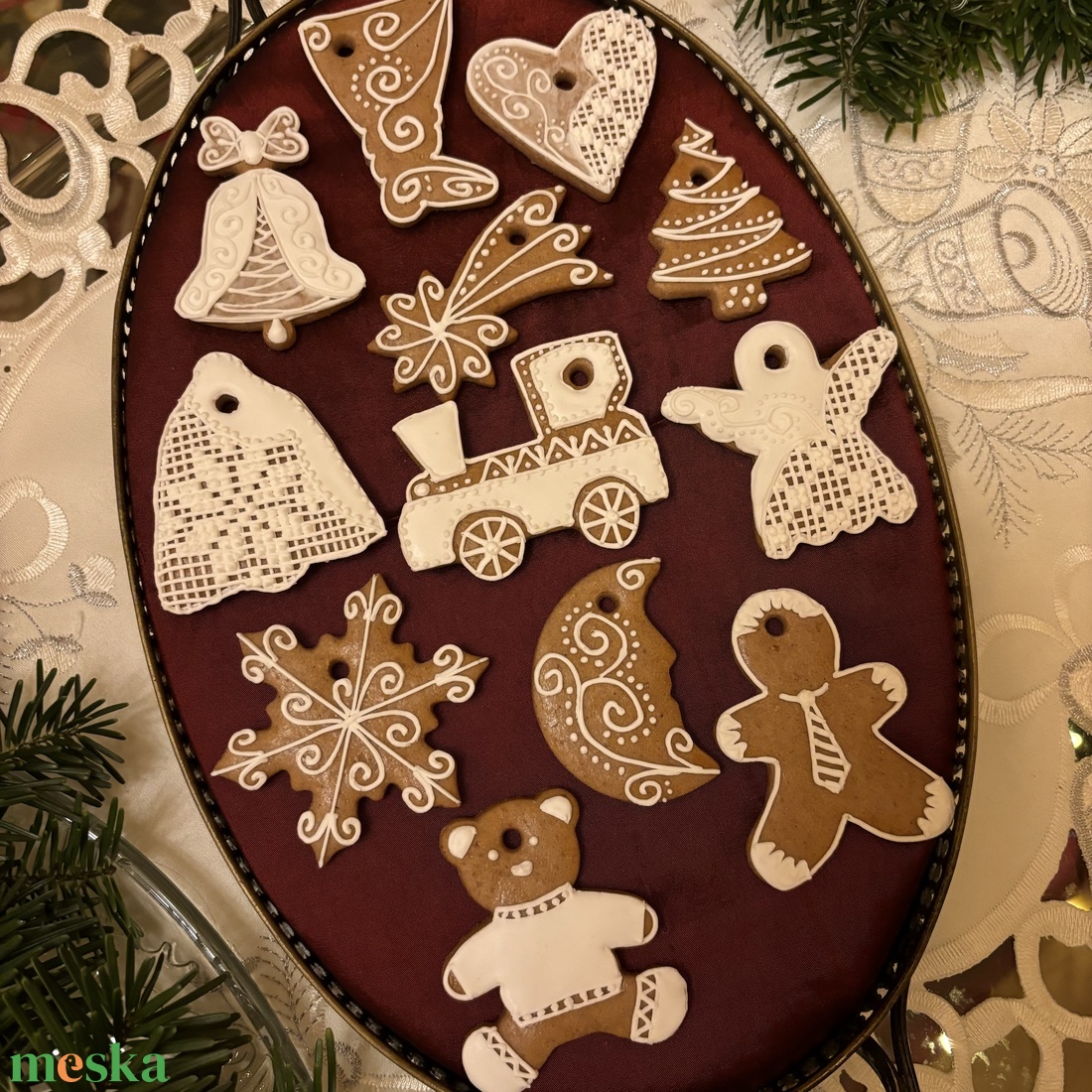 Mézeskalács díszek - karácsony - karácsonyi lakásdekoráció - karácsonyfadíszek - Meska.hu Mézeskalács díszek - karácsony - karácsonyi lakásdekoráció - karácsonyfadíszek - Meska.hu