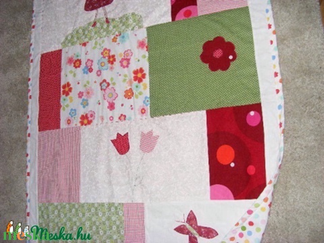 patchwork copfoslánykás takaró, virágos rét - otthon & életmód - lakástextil - ágytakaró - Meska.hu patchwork copfoslánykás takaró, virágos rét - otthon & életmód - lakástextil - ágytakaró - Meska.hu