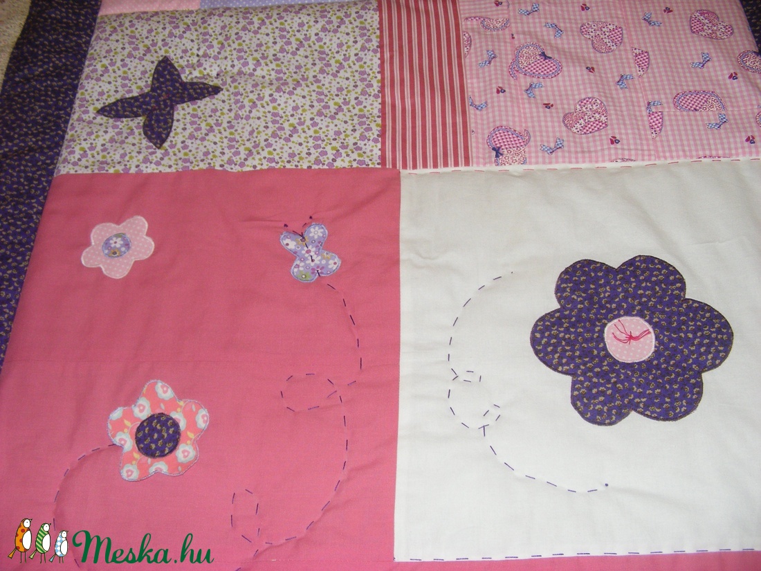 Tündéres patchwork takaró, falvédőnek is alkalmas - otthon & életmód - lakástextil - ágynemű - Meska.hu Tündéres patchwork takaró, falvédőnek is alkalmas - otthon & életmód - lakástextil - ágynemű - Meska.hu