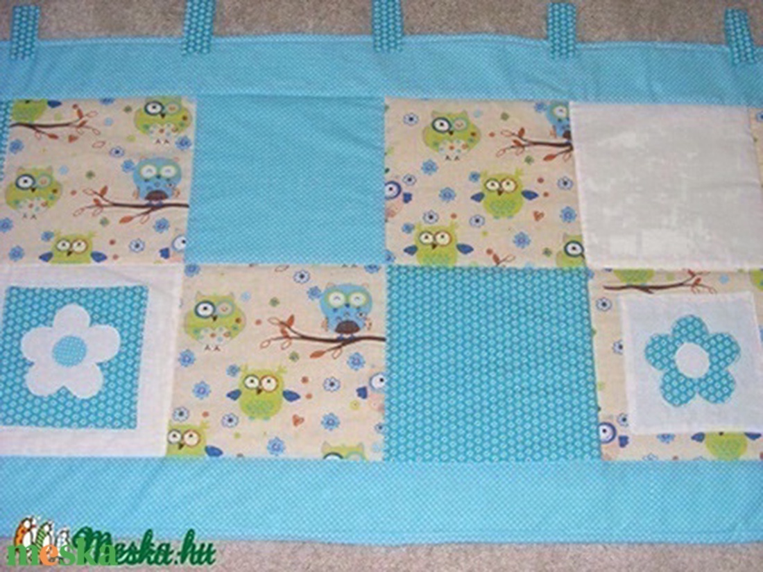 patchwork falvédő, bagoly mintás, türkiz, 2db zsebbel. - otthon & életmód - babaszoba, gyerekszoba - falvédő gyerekszobába - Meska.hu patchwork falvédő, bagoly mintás, türkiz, 2db zsebbel. - otthon & életmód - babaszoba, gyerekszoba - falvédő gyerekszobába - Meska.hu