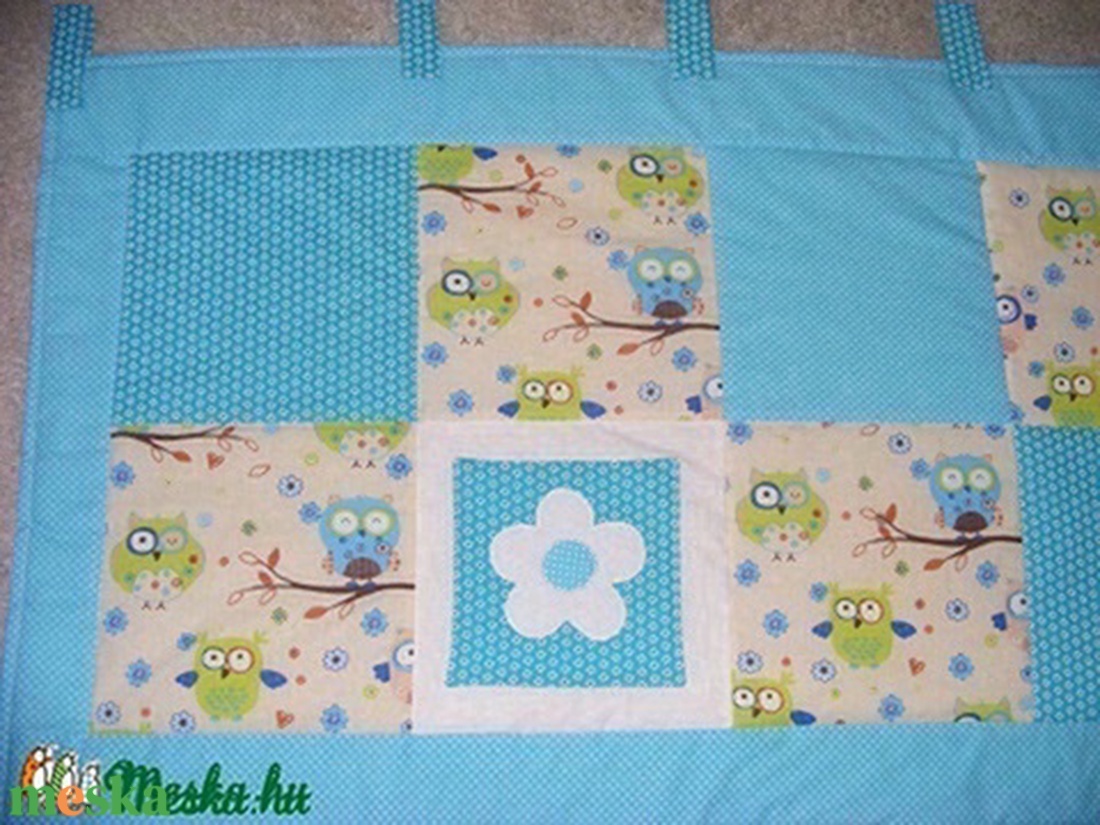 patchwork falvédő, bagoly mintás, türkiz, 2db zsebbel. - otthon & életmód - babaszoba, gyerekszoba - falvédő gyerekszobába - Meska.hu patchwork falvédő, bagoly mintás, türkiz, 2db zsebbel. - otthon & életmód - babaszoba, gyerekszoba - falvédő gyerekszobába - Meska.hu