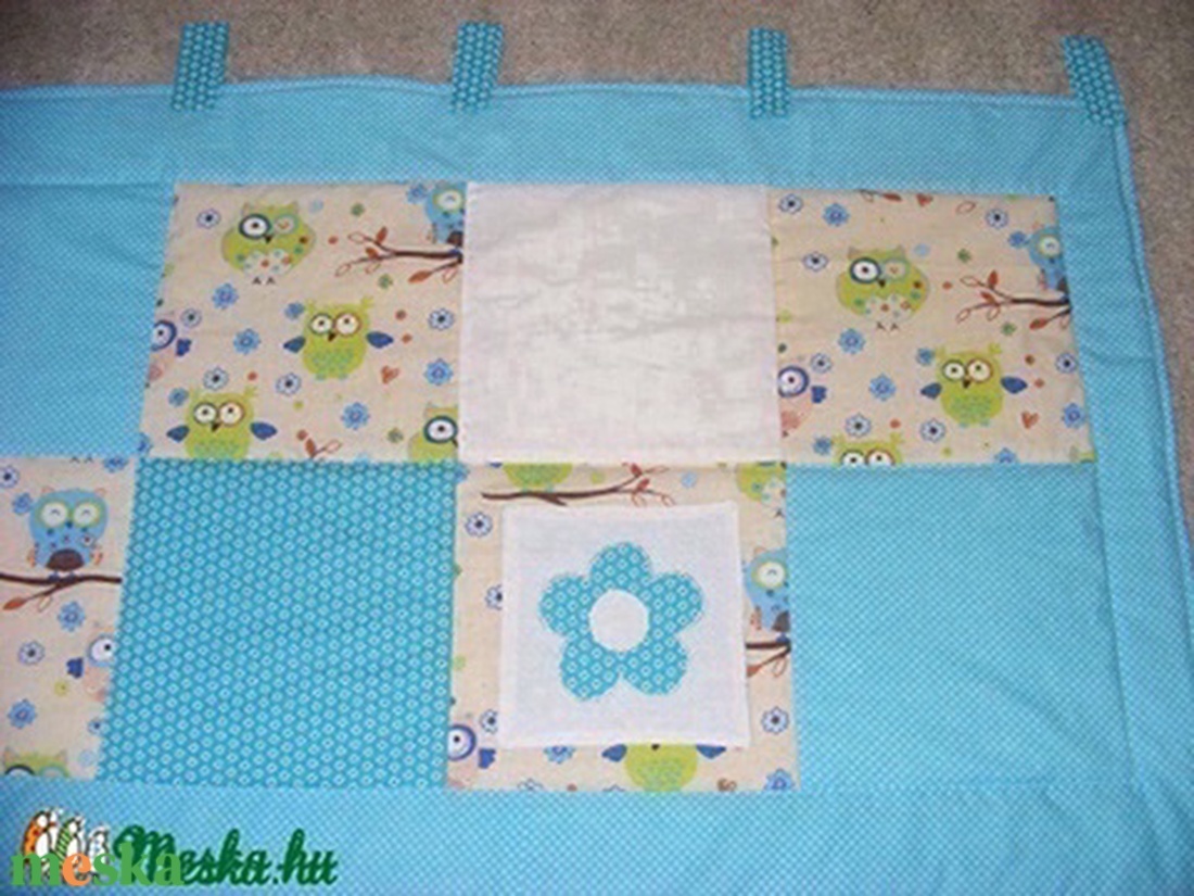 patchwork falvédő, bagoly mintás, türkiz, 2db zsebbel. - otthon & életmód - babaszoba, gyerekszoba - falvédő gyerekszobába - Meska.hu patchwork falvédő, bagoly mintás, türkiz, 2db zsebbel. - otthon & életmód - babaszoba, gyerekszoba - falvédő gyerekszobába - Meska.hu