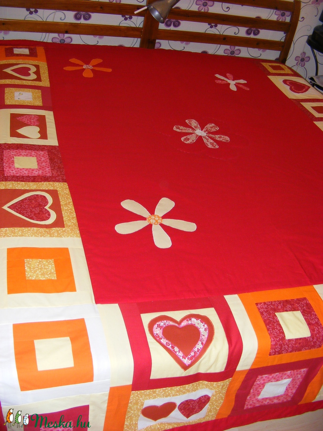 patchwork ágytakaró,  - otthon & életmód - lakástextil - ágytakaró - Meska.hu