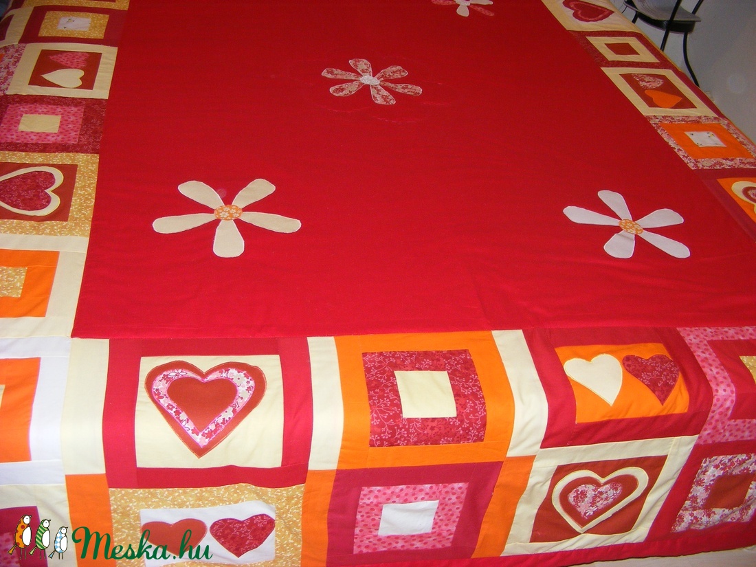 patchwork ágytakaró,  - otthon & életmód - lakástextil - ágytakaró - Meska.hu