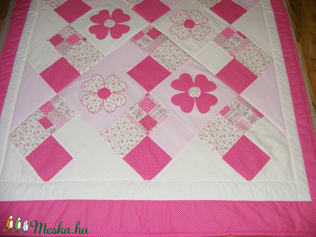 patchwork lányoknak - otthon & életmód - lakástextil - ágytakaró - Meska.hu