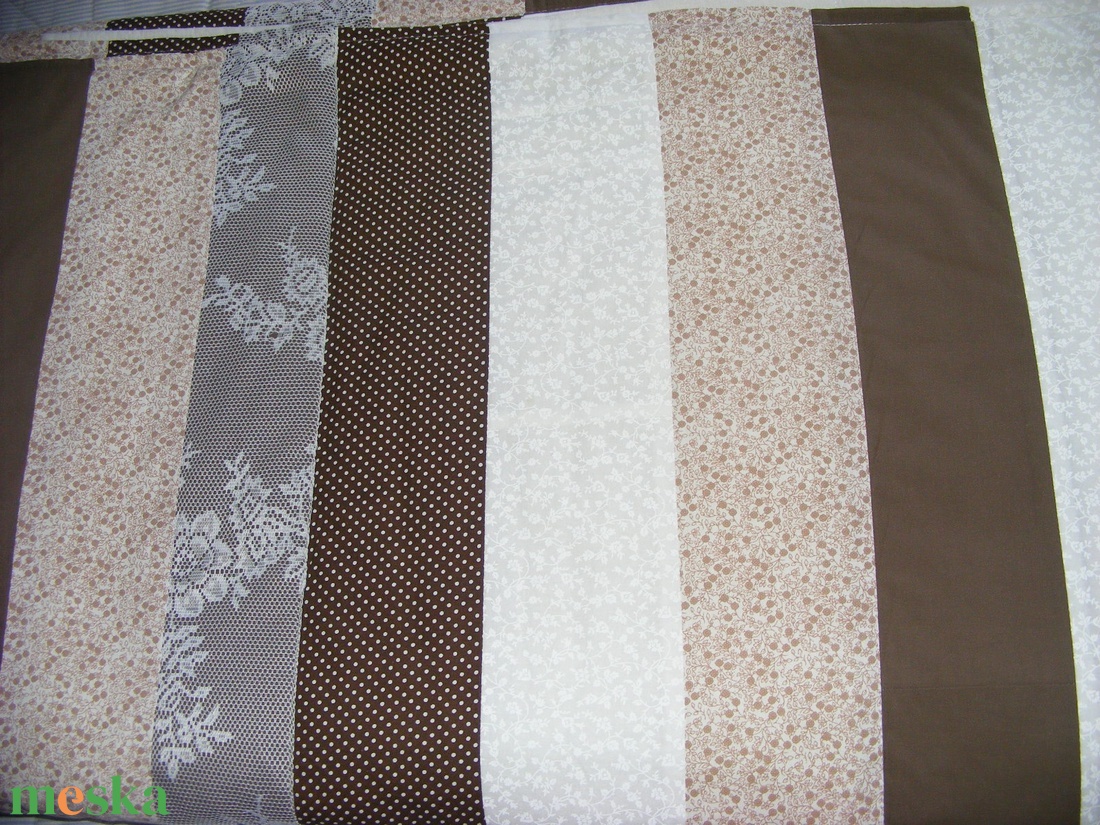 Patchwork takaró, barana-bézs színekből - otthon & életmód - lakástextil - ágytakaró - Meska.hu Patchwork takaró, barana-bézs színekből - otthon & életmód - lakástextil - ágytakaró - Meska.hu