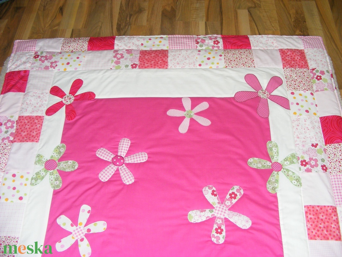 patchwork takaró, virágos rét - otthon & életmód - babaszoba, gyerekszoba - babatakaró, gyerek pléd - Meska.hu patchwork takaró, virágos rét - otthon & életmód - babaszoba, gyerekszoba - babatakaró, gyerek pléd - Meska.hu