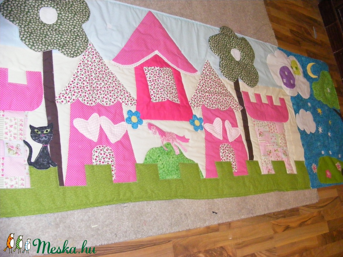 patchwork falvédő,takaró, vidéki hangulat - otthon & lakás - babaszoba, gyerekszoba - falvédő gyerekszobába - Meska.hu patchwork falvédő,takaró, vidéki hangulat - otthon & lakás - babaszoba, gyerekszoba - falvédő gyerekszobába - Meska.hu